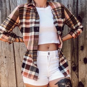 NWOT Madewell Classic Ex Bf Flannel